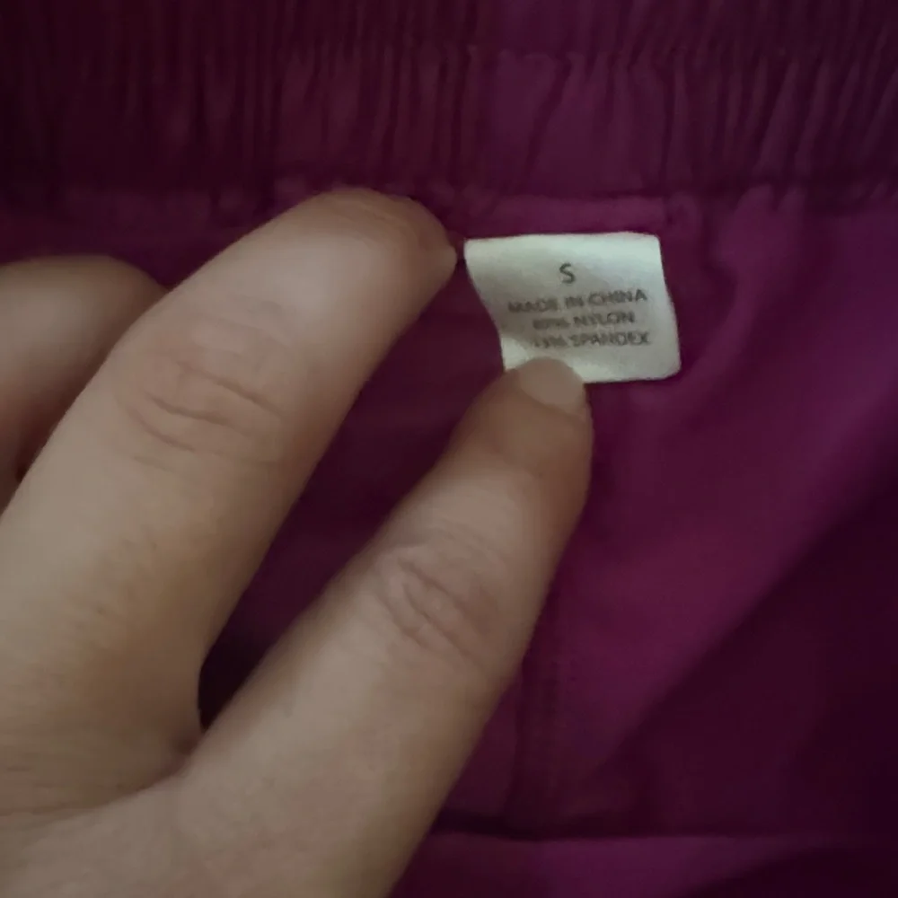 Luogongzi Women's Drawstring Active Skort - Magenta - Picture 3 of 5